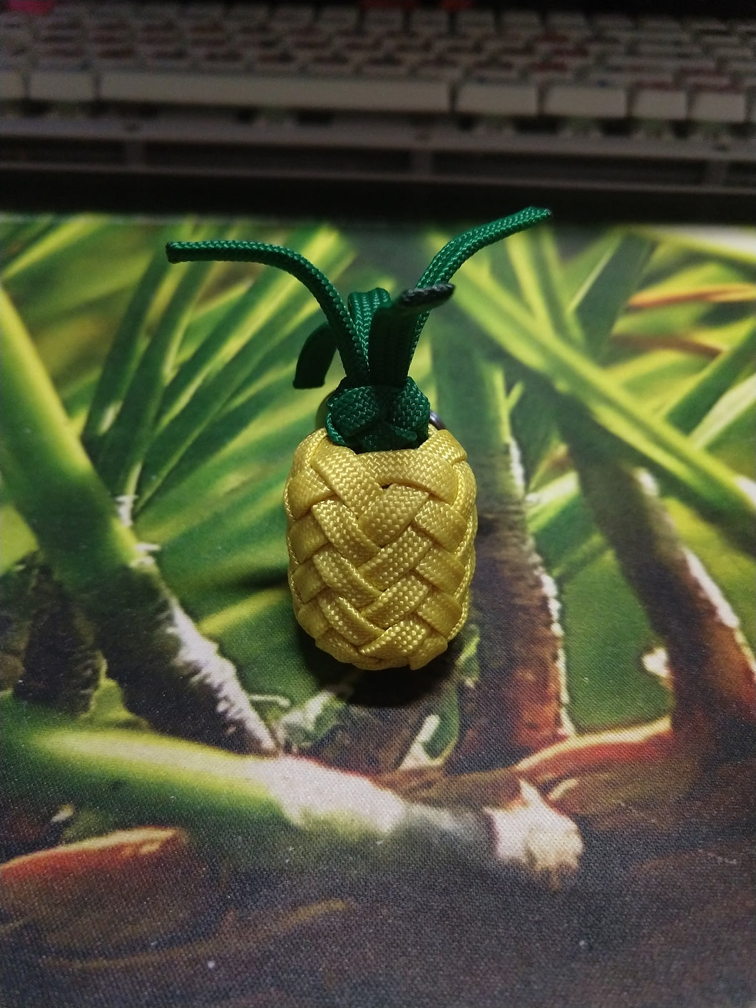 Paracord Pineapple Keychain/Blaster Charm