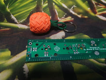 Load image into Gallery viewer, Paracord Pumpkin Keychain/Blaster Charm